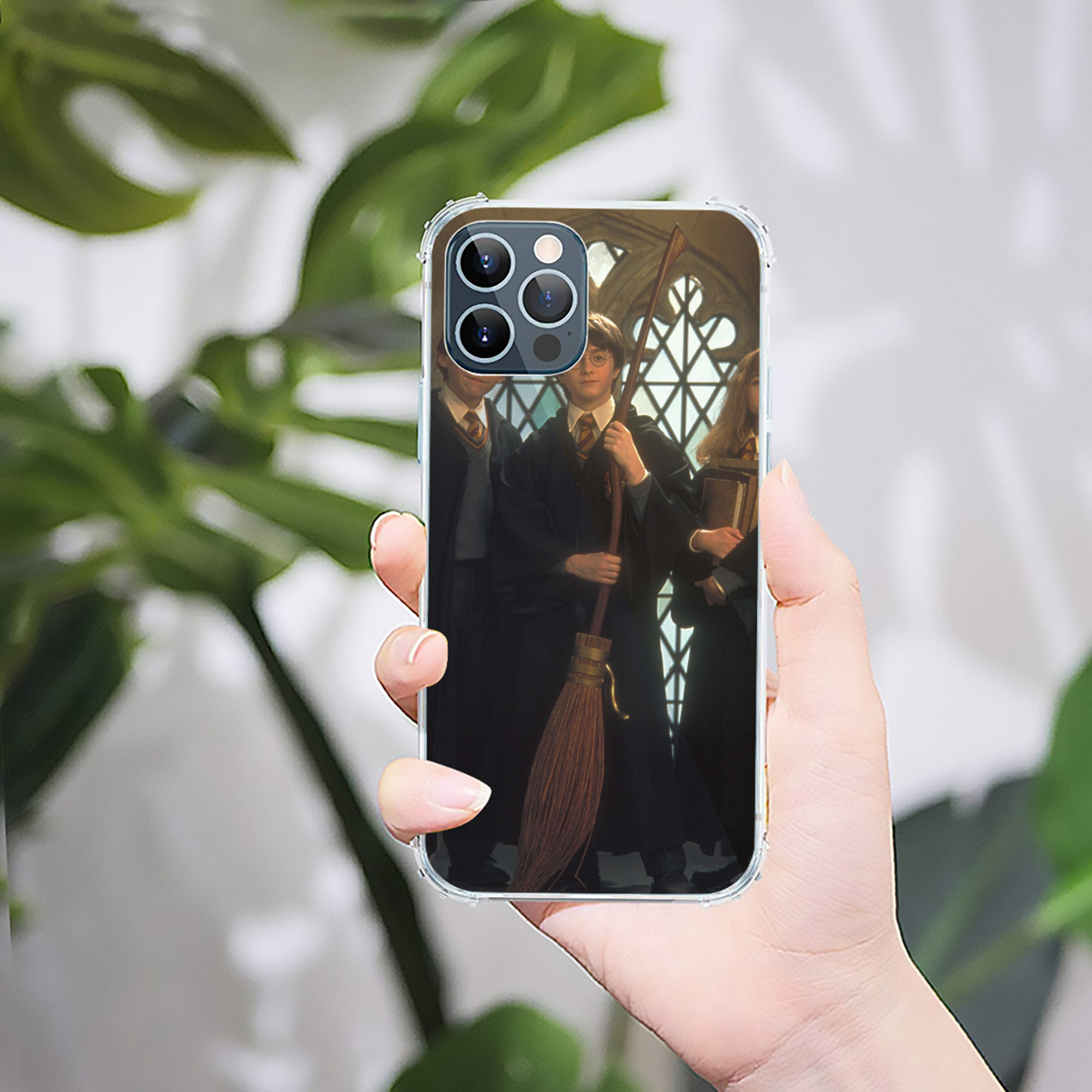 （画像用） Harry Potter ハリー・ポッターシリーズ 【iPhone 12シリーズ対応】透明スマホケース（クリアソフトケース）